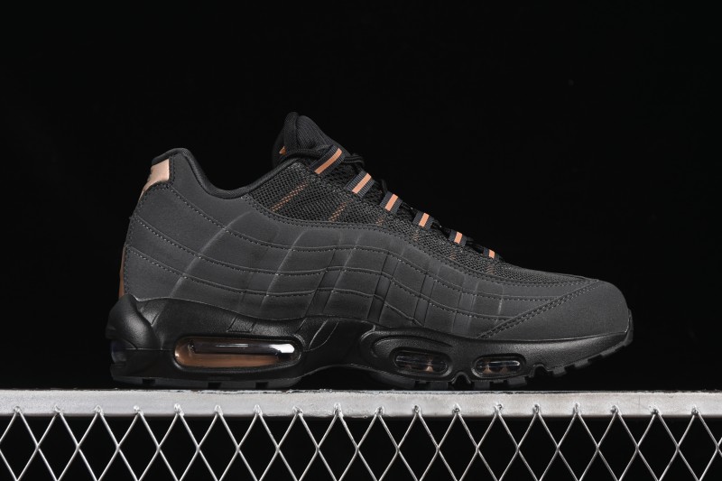 Nike Air Max 95 Retro Cushioned Running Shoes - HQ6457-001