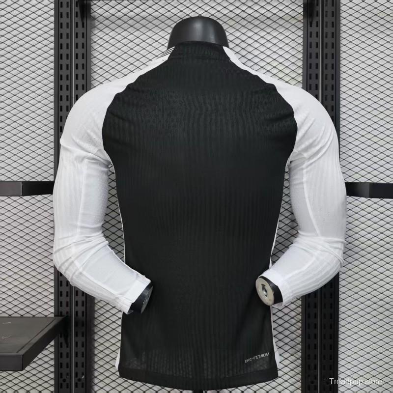 Player Version 25/26 Corinthians Home White Long Sleeve Jersey