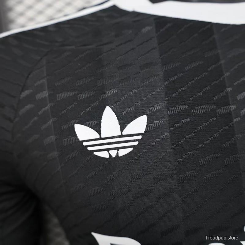 Player Version 25/26 Real Madrid Black Goalkeeper Jersey