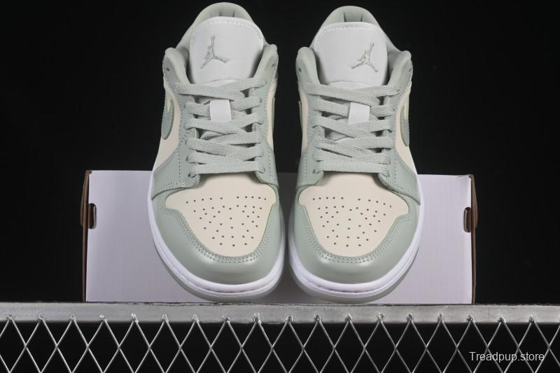 Nike Air Jordan 1 Low AJ1 Amber Green Low Top Casual Skate Shoes HF4078-100