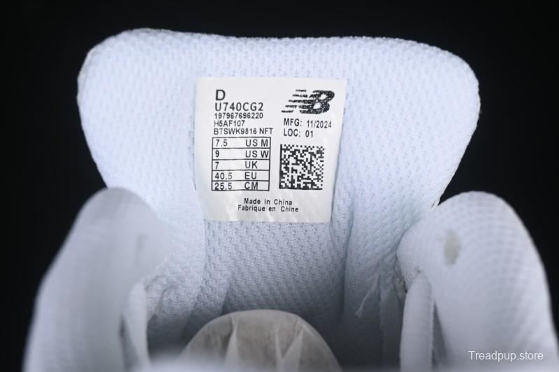 New Balance 740 Series Retro Dad Style Casual Sports Running Shoes - U740CG2