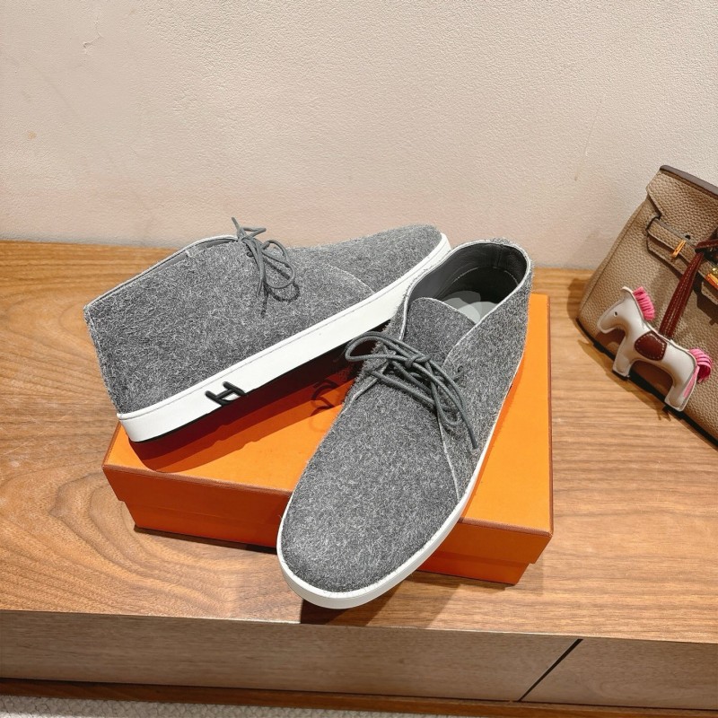 2025 Unisex H Grey Felt Boots AS00380