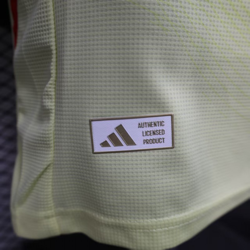 Player Version 25/26 Arsenal Home Yellow Goalkeeper Jersey