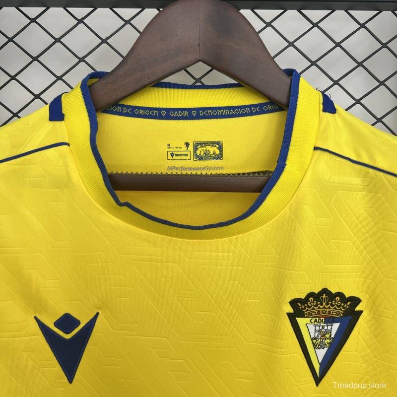 25/26 Cadiz Home Jersey