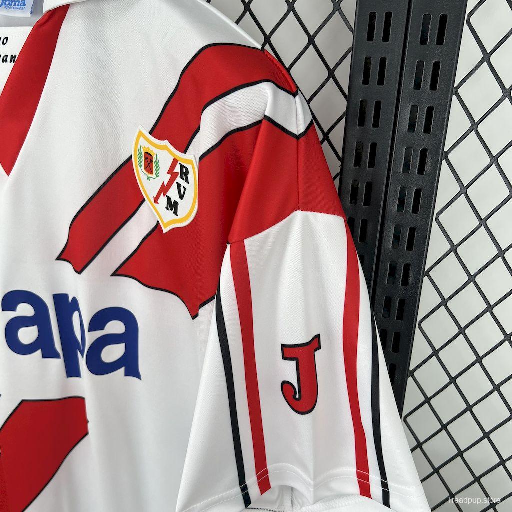 Retro 1997/98 Rayo Vallecano Home Jersey