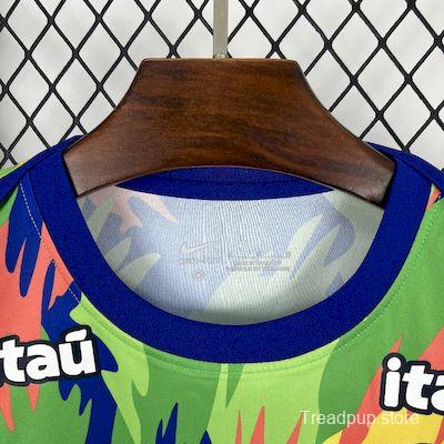 2025 Brazil Rainbow with Camouflage Pattern Jersey