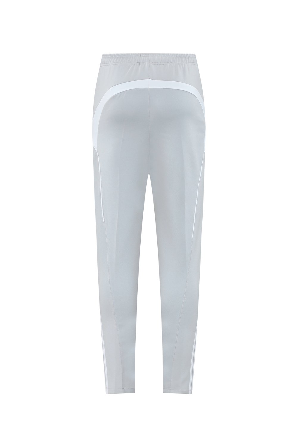 25/26 Real Madrid Grey/White Full Zipper Jacket + Long Pants