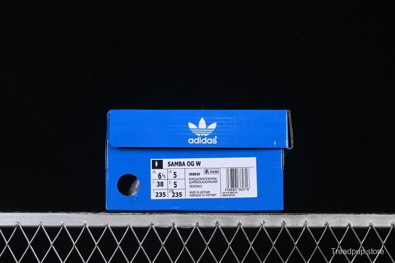 Adidas Samba OG Classic Casual Skate Shoes - JR8830