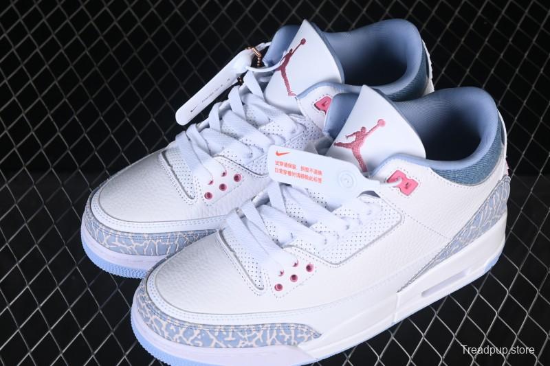 Nike Air Jordan 3 Retro Cobalt Bliss Design - HQ0784-101
