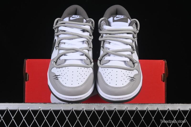 Nike SB Dunk Low Just Do It Anniversary Custom Low-Top Skate Shoes HF5441-111