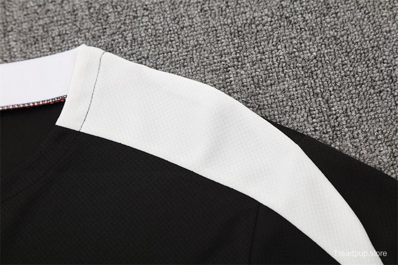 25/26 PSG Black T90 with XS Short Sleeve+Soccer Shorts