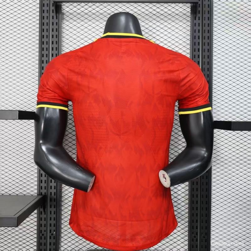 Player Version 2025 Belgium Home Jersey