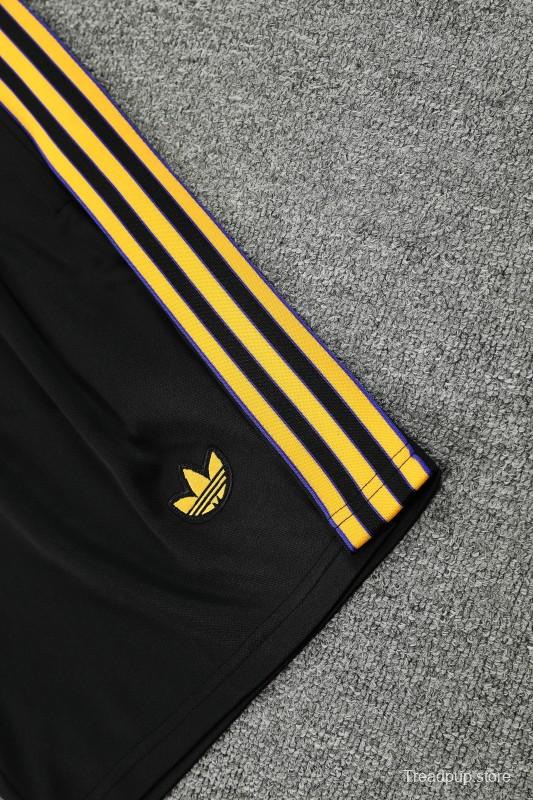 25/26 Manchester United Adidas Original Wine Vest Jersey+Shorts