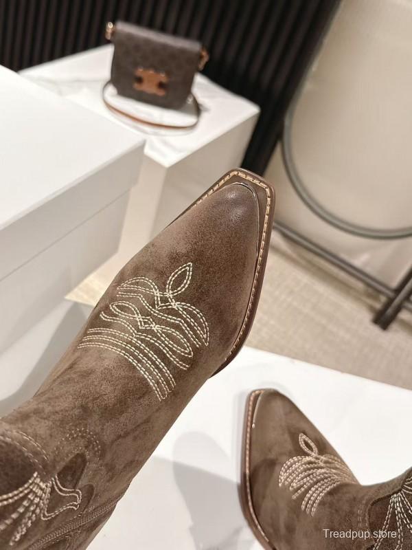 CELINE Fall/Winter 2025 Retro Fashion Ankle Boots - LY00440