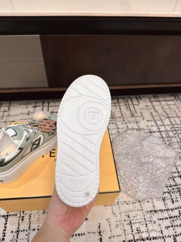 Fendi Match Series Platform Sneakers - KFY00320