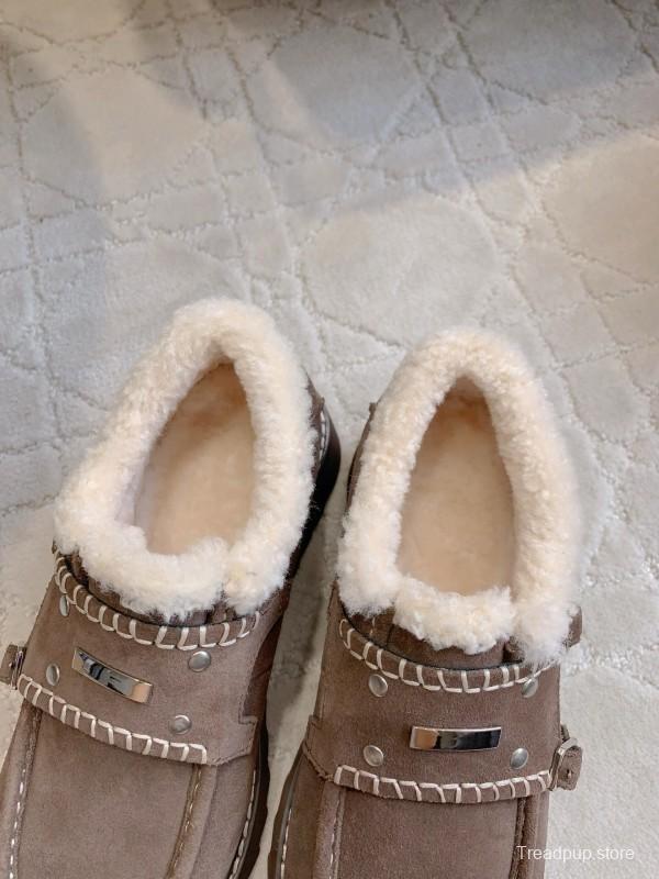 UGG 2025/SS Wool Warm Platform Casual Shoes - AS00300