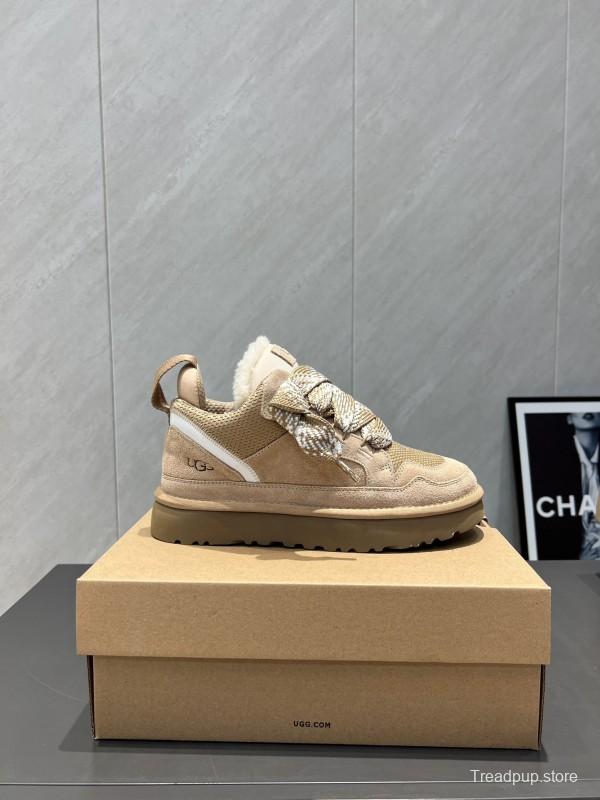 UGG Platform Loafers Series Round Toe Chunky Sole Casual Shoes - MJ00270