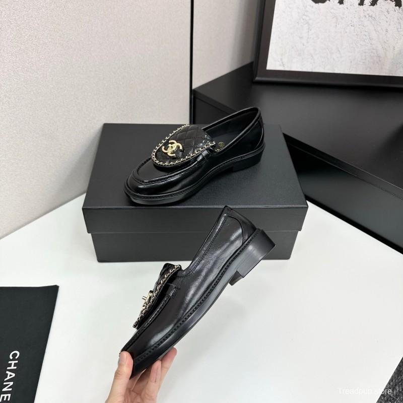Chanel Classic Flap Chain CC Buckle Loafers - LY00320