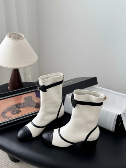Chanel 2025 SS New Bow Ankle Boots - LY00