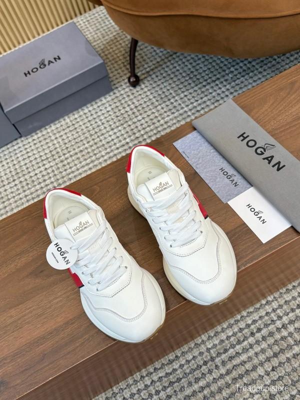 Hogan H-STRIPES Series Couple Thick Sole Dad Shoes Airship Sneakers - AS00350