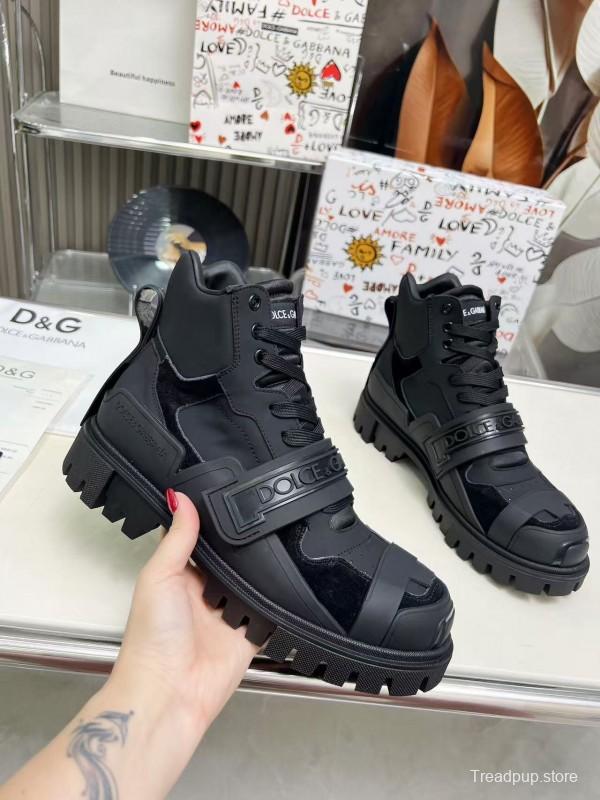 D&G 2025 SS Platform Derby Casual Shoes - AS00390