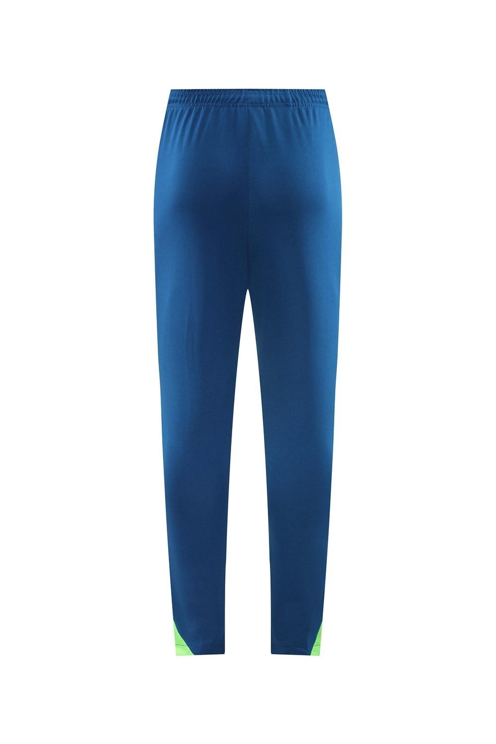 2025 Brazil Lake Green Half Zipper Jacket+Long Pants