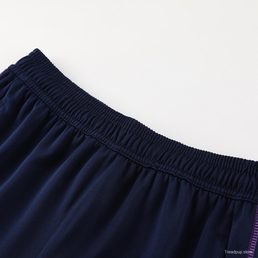 23/24 Argentina Royal Blue S-2XL Half Zipper Jacket+Long Pants