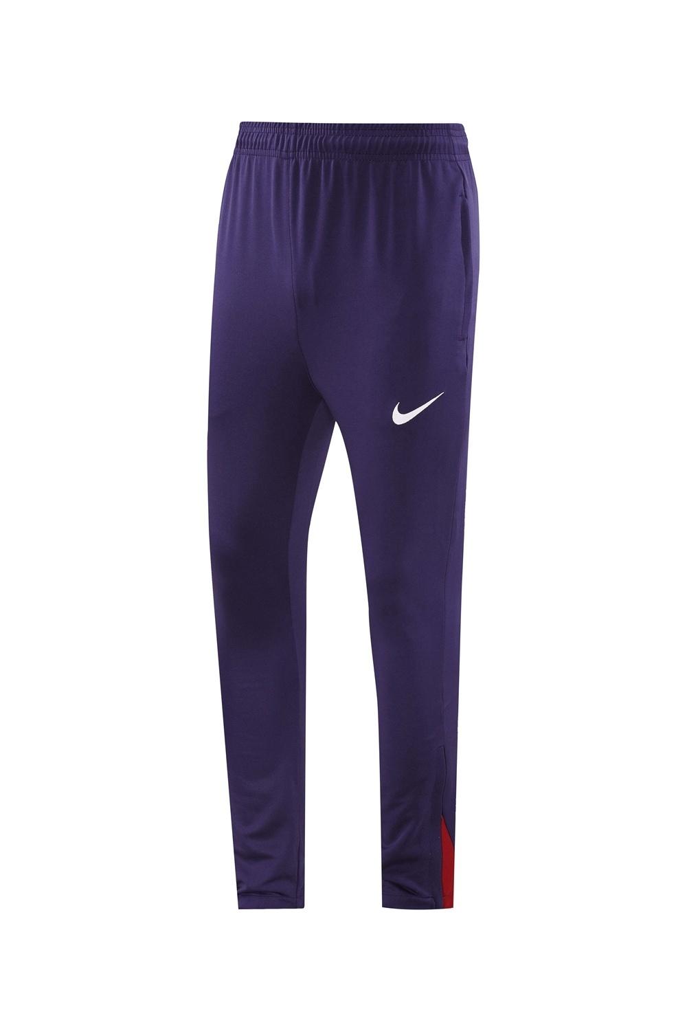 2025 England Purple Half Zipper Jacket+Long Pants