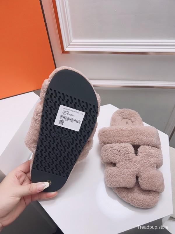H Erijus Shoes 2025/SS Teddy Wool Slippers - LY00270
