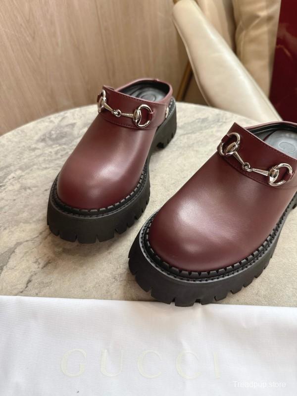 Gucci Women's Mule Shoes with Horsebit Detail - LY00300