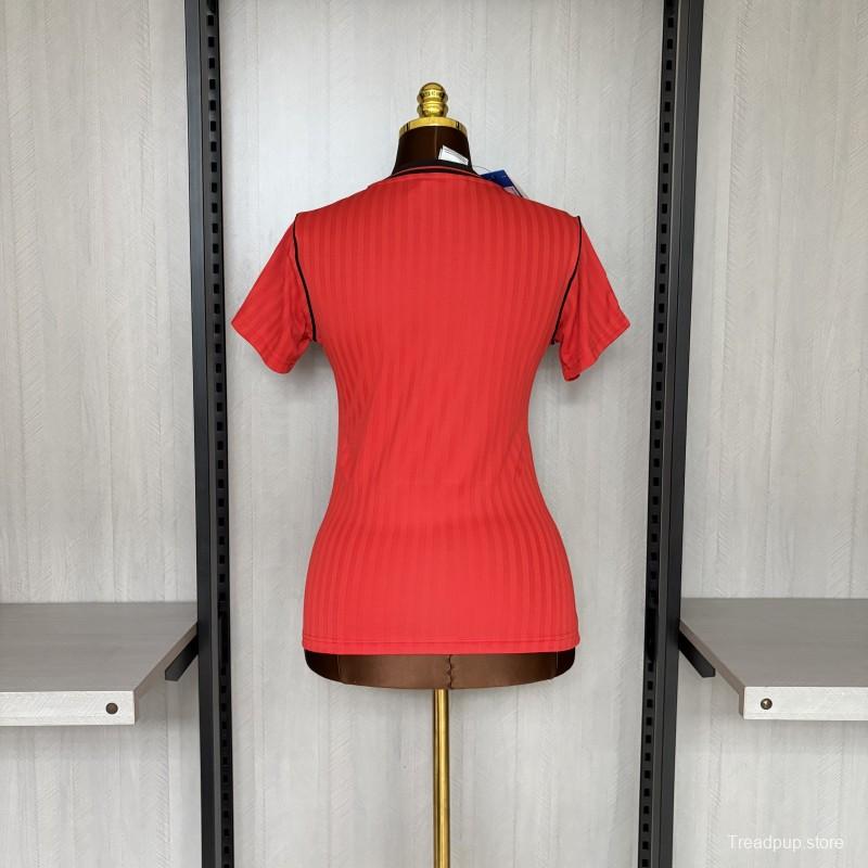 25/26 Women Flamenco Retro Red Jersey