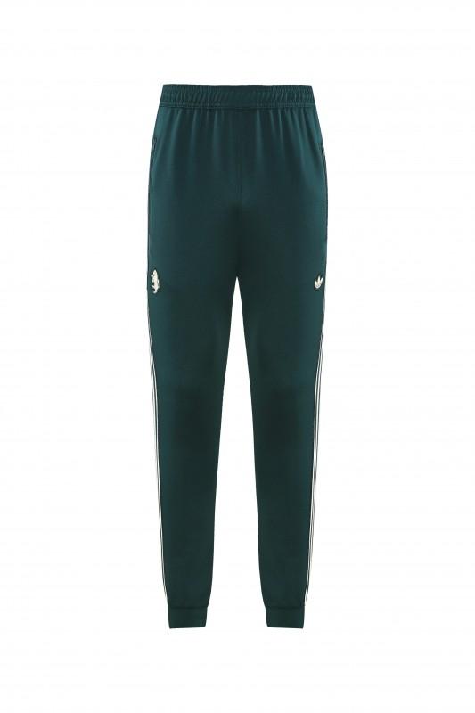 25/26  Juventus Retro Dark Green  Full zipper Jacket Tracksuit+ long pants