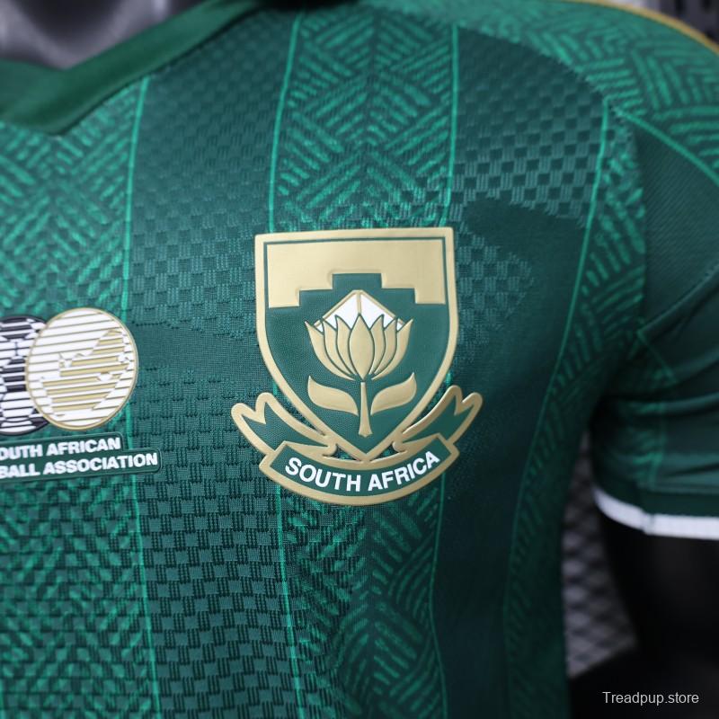 Player Version 2026 South Africa  Green  Away Jersey