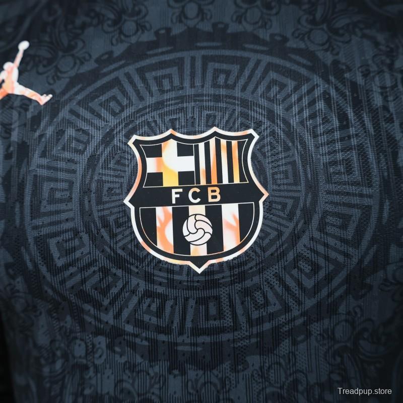 Player Version 26/27 FC Barcelona Dark Black & Red Special Edition Jersey
