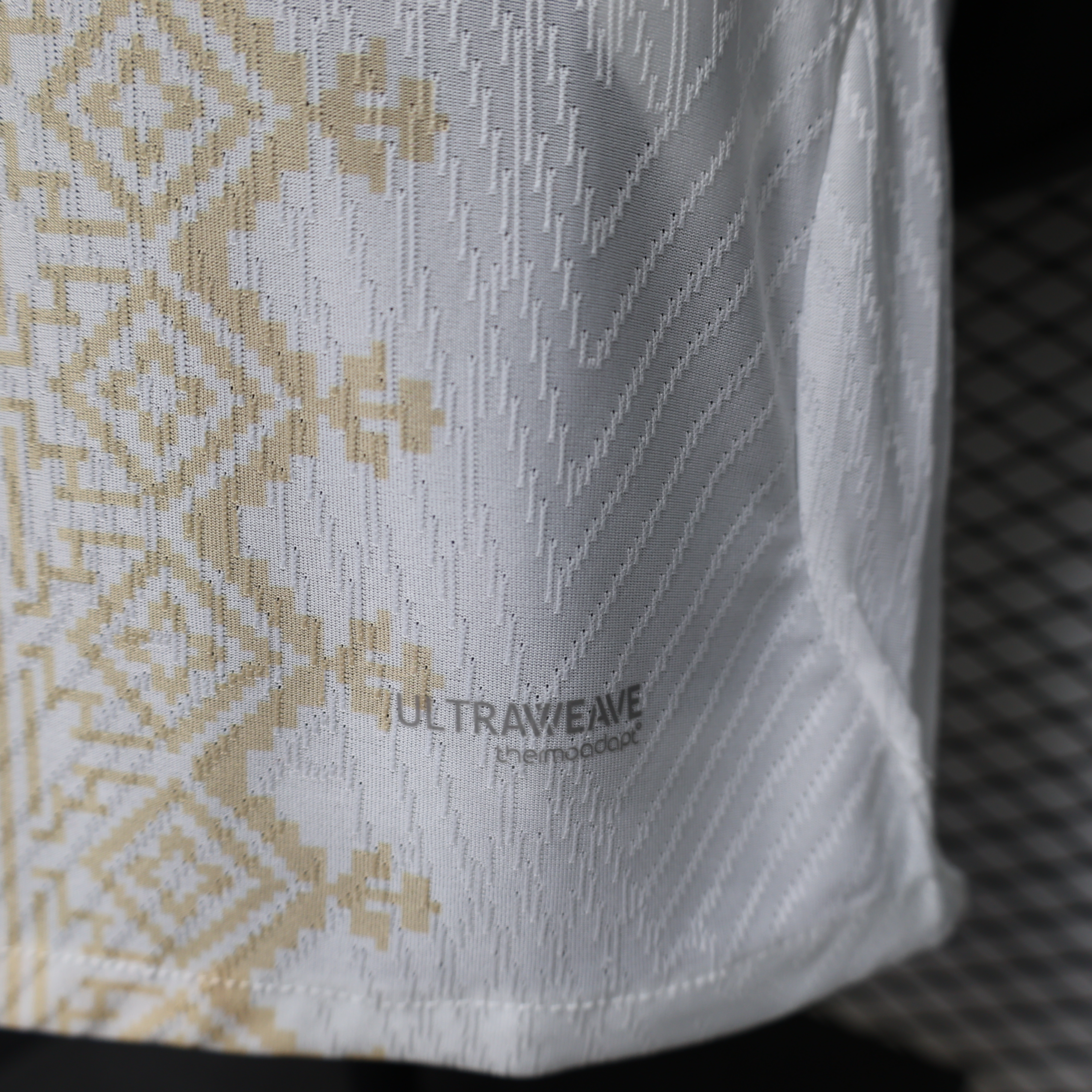 Player Version 26/27  Morocco  Away  White & Gold Amazigh Pattern Jersey