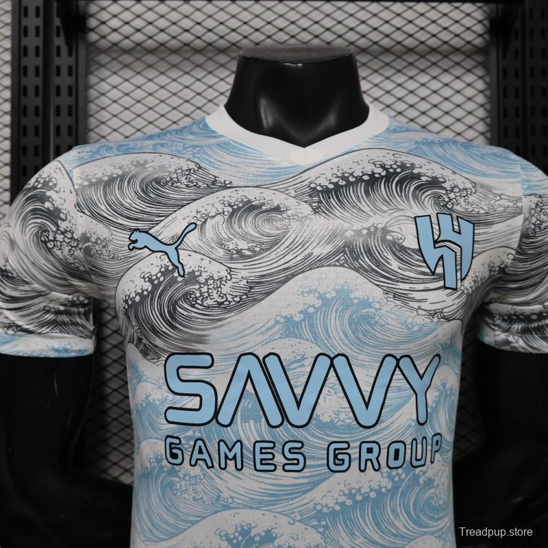 Player Version 26/27 Al-Hilal SFC White & Blue  Special Edition Away Jersey