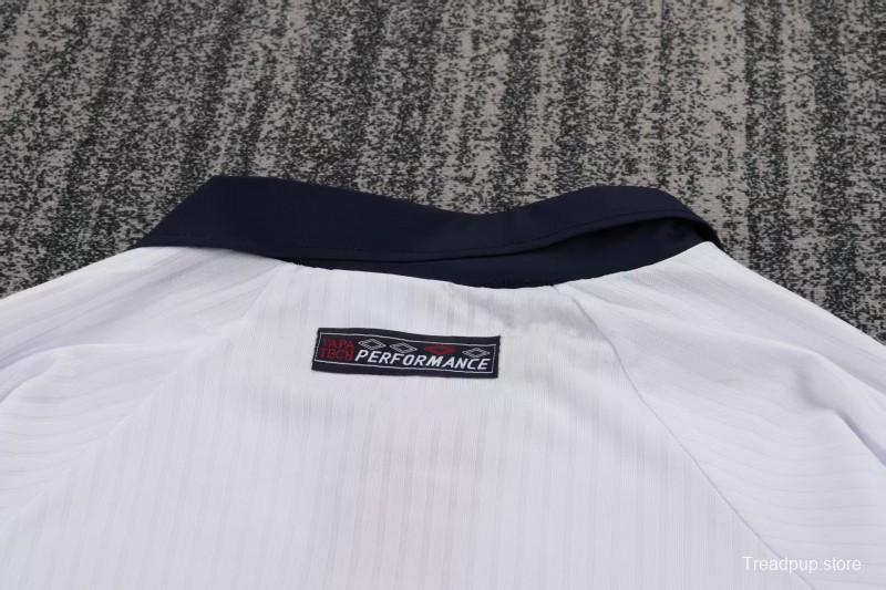 Retro Kids 1998 England Home Long Sleeve Jersey