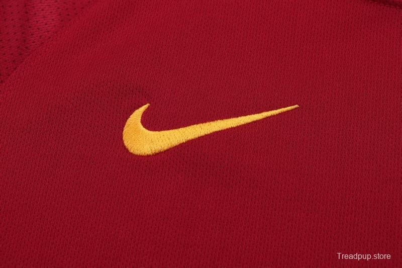 Retro Kids 17/18  AS Roma Home Jersey