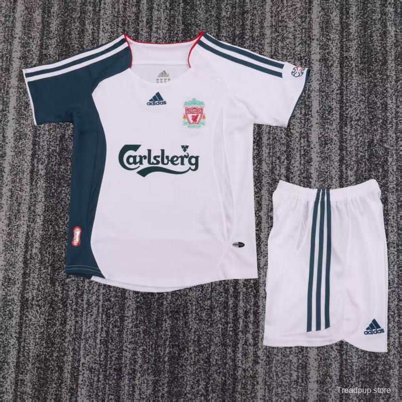 Retro Kids 06/08  Liverpool Away Jersey