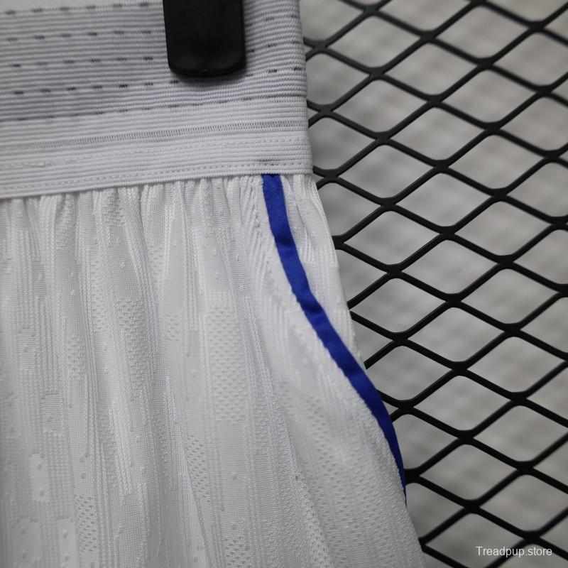 Player Version 2026 Croatia White  Home Shorts