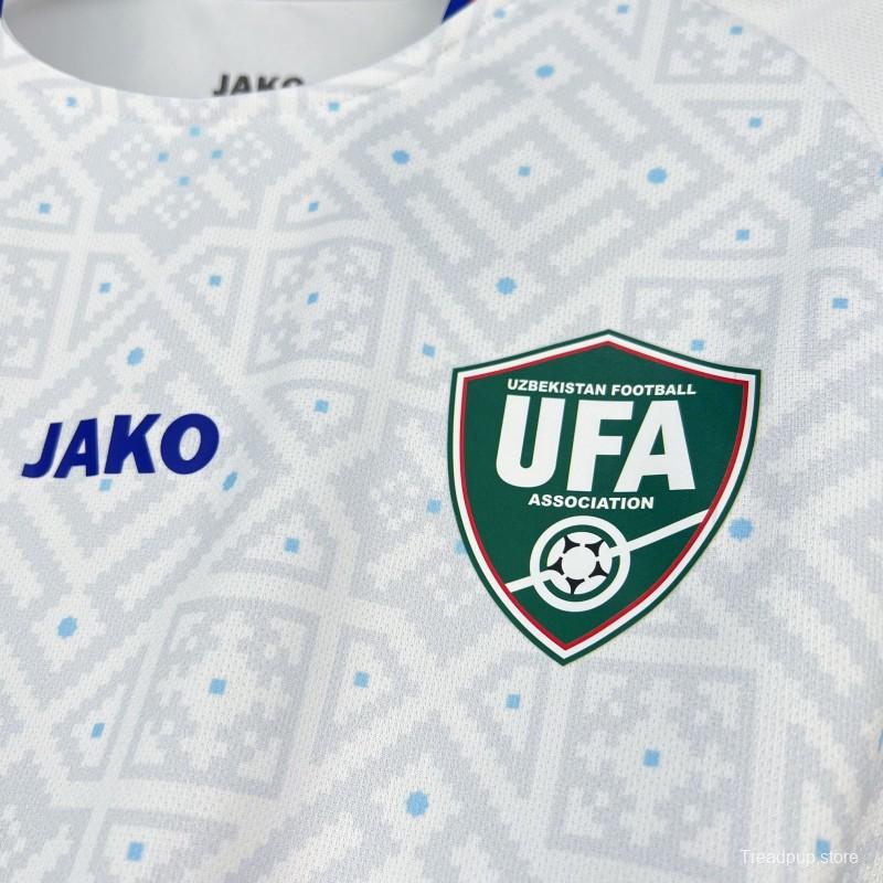 2026 Mens Uzbekistan World Cup Away Jersey