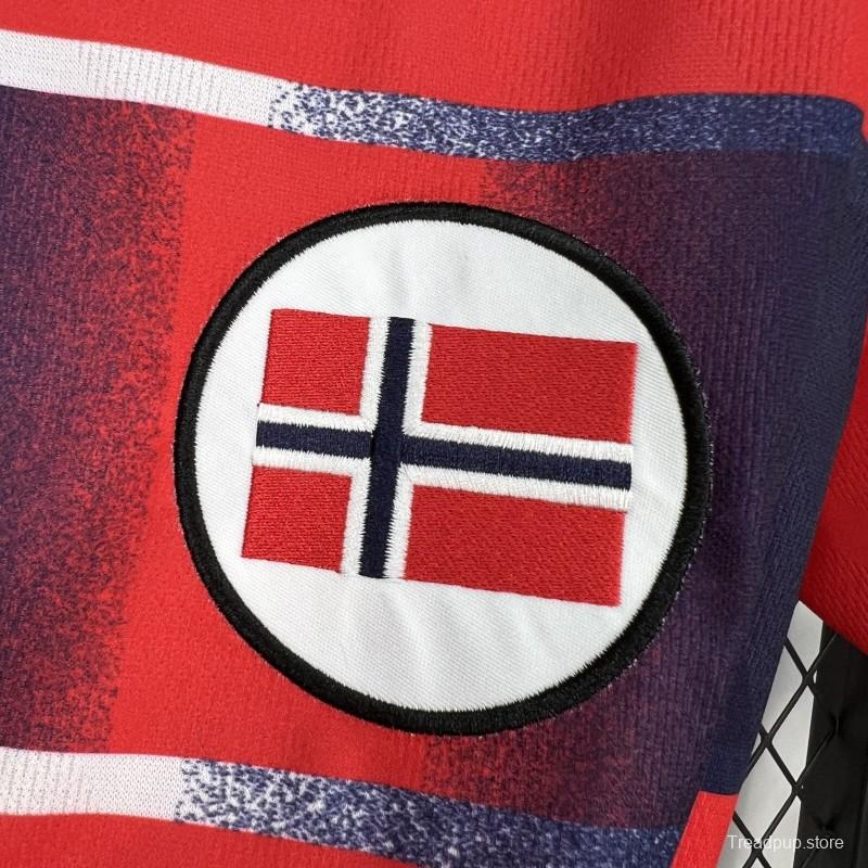 1997 Retro Norway Home Jersey