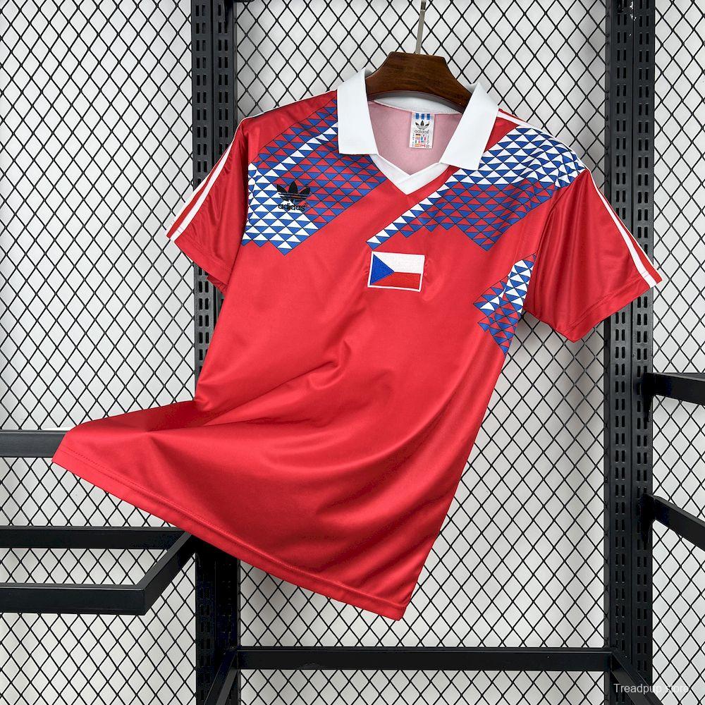 1990 Retro Slovakia Home Jersey