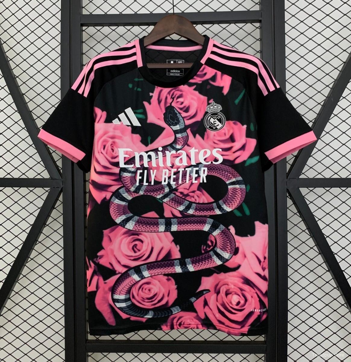 25/26 Real Madrid Special Pink Rose Jersey