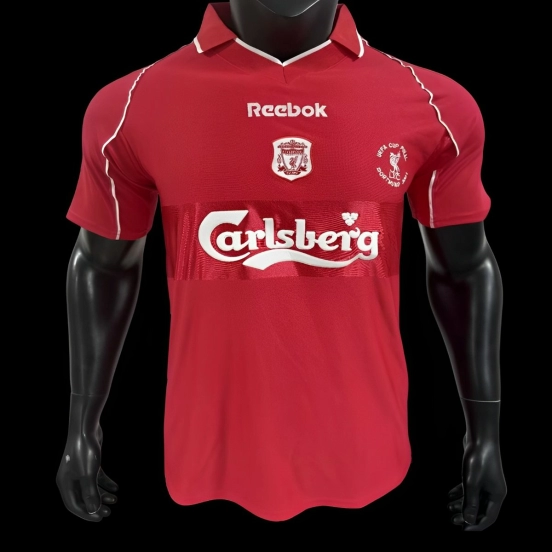 Retro 00/01 Liverpool Home Jersey