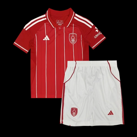 25/26 Kids Nottingham Forest Home Jersey