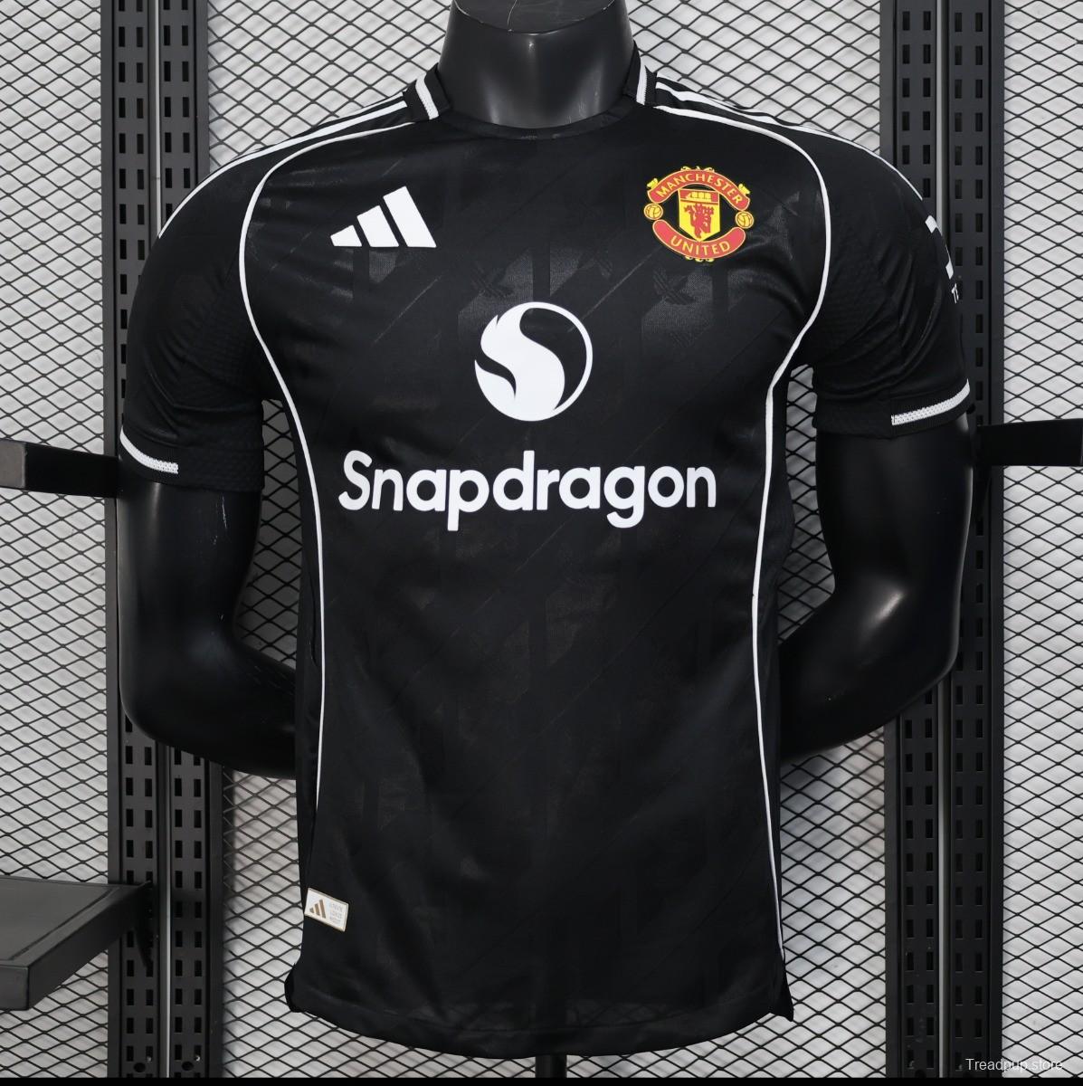 Player Version 25/26 Manchester United  Black Special Jersey