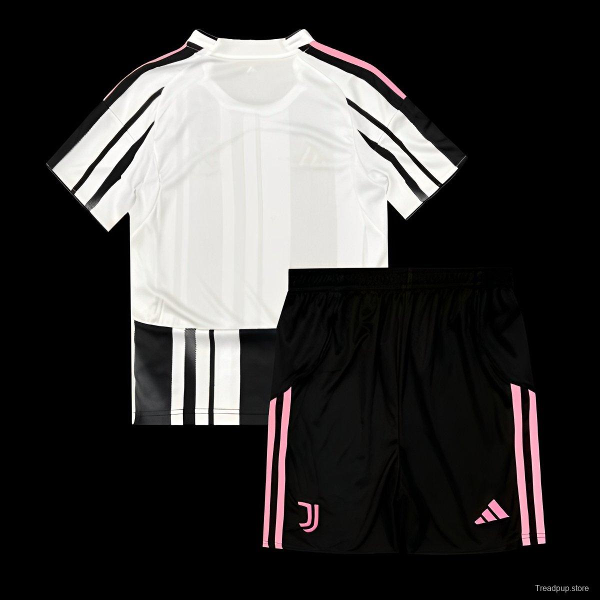 25/26 Kids Juventus Home Jersey