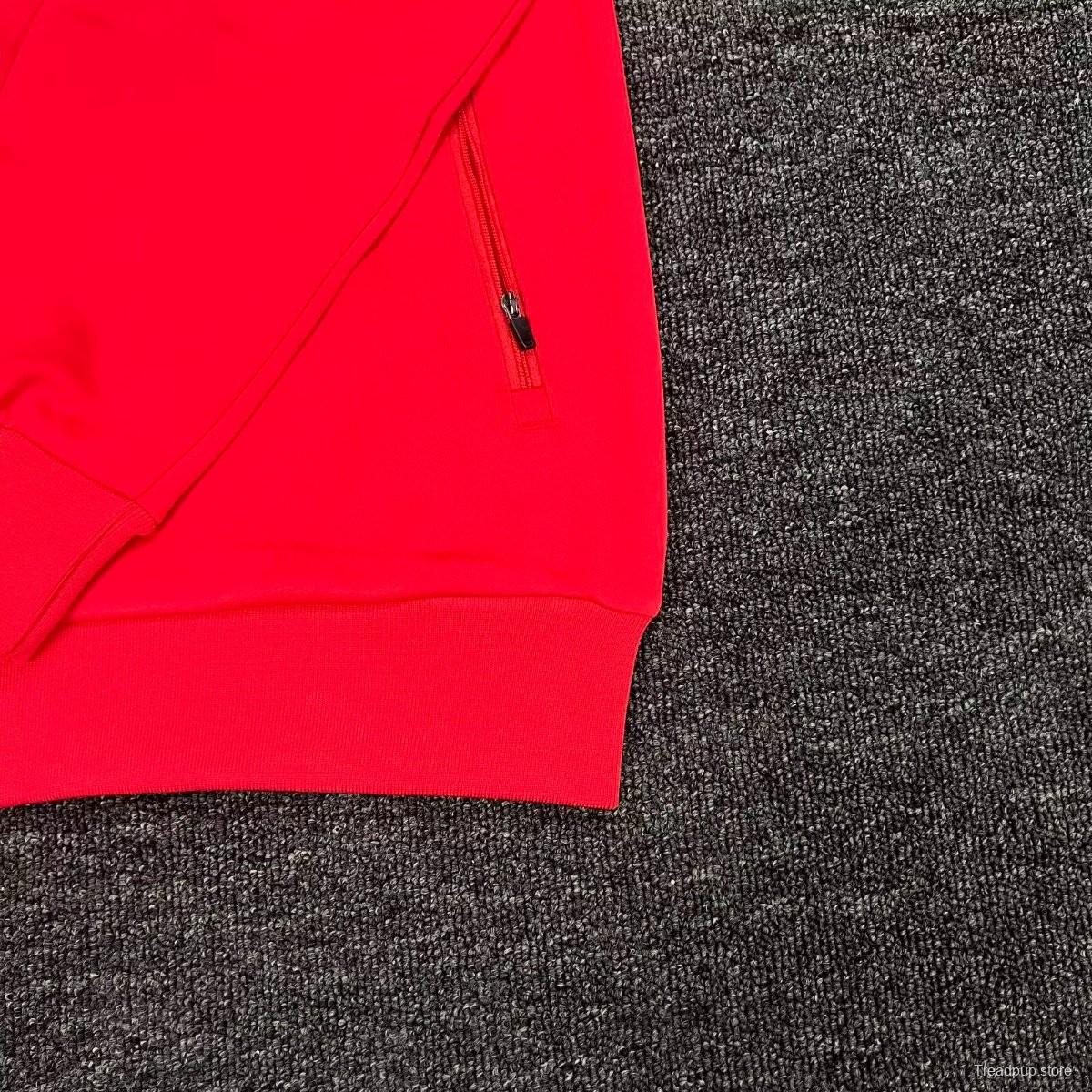 25/26 Benfica Red Full Zipper Tracksuit + Long Pants