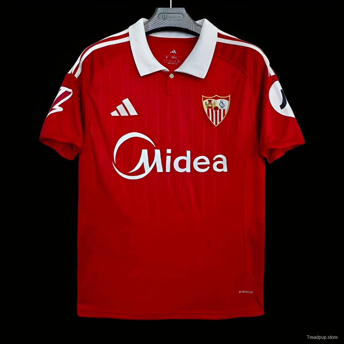 25/26 Valencia Away Red Jersey